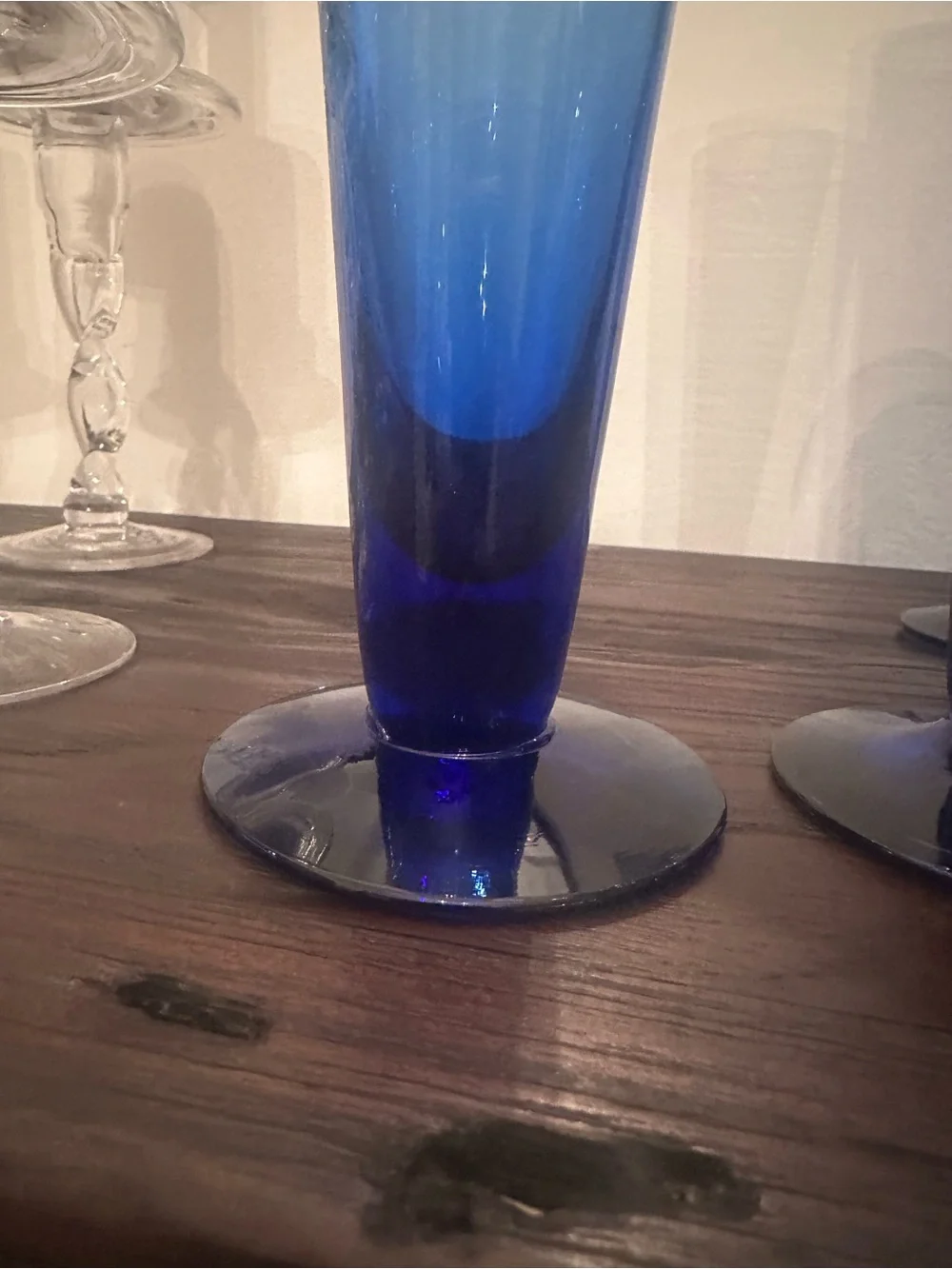Cobalt Blue Flutes